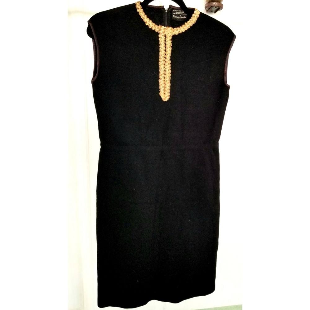 Vintage 60s Mary Lewis Sequined Cocktail Dress